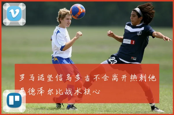 罗马诺坚信乌多吉不会离开热刺他是德泽尔比战术核心